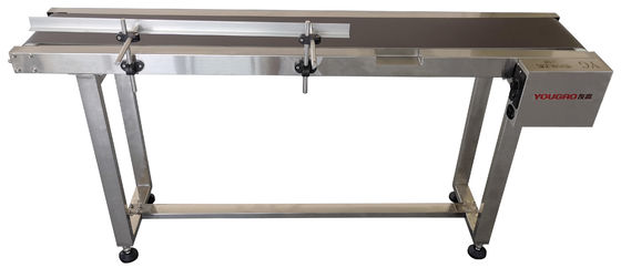 Verstellbarer Baffler 25m/Min Flaschen Dosen Codierung Fördermaschine