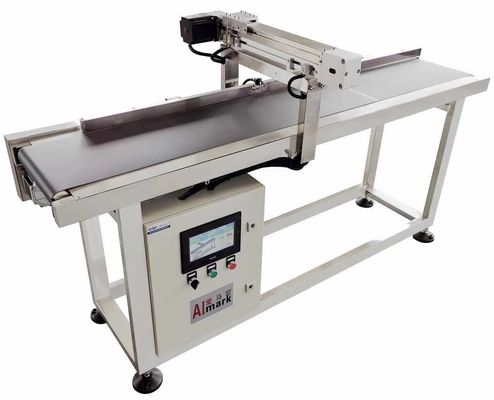 Schiebetischverpackungsmaschine Traverse-System zur Codierung