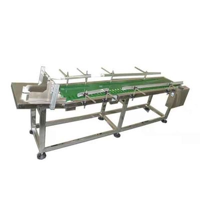 SS304 Variable Frequency Belt Coding Conveyor aus Edelstahl