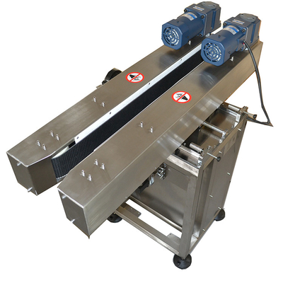Automatisches Klemmen Vibration Bottom Codierung Conveyor mit Inkjet-Drucker beseitigen